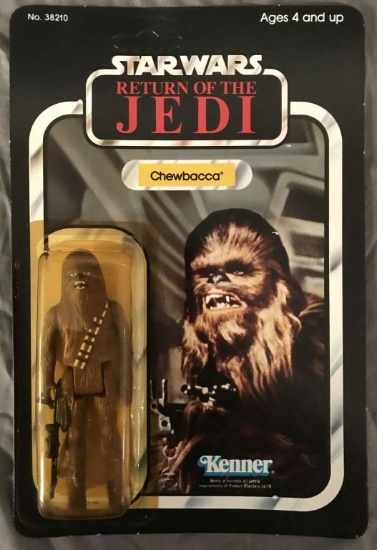 1983 Star Wars ROTJ Chewbacca 65 Back, MOC