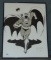 Joe Giella, Batman & Bat Signal Original Art