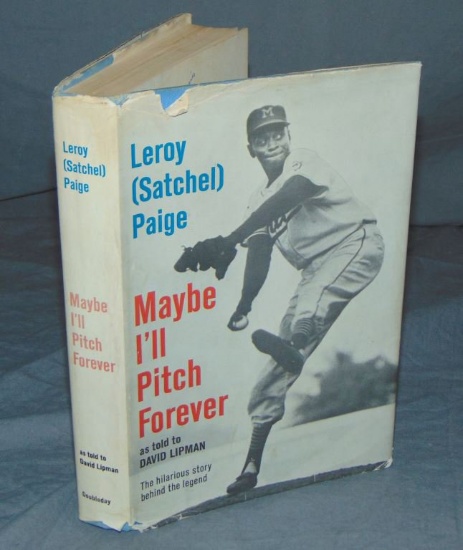 Satchel Paige, Signed & Inscribed Book