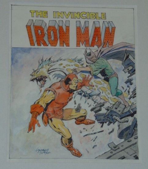 George Tuska, Original Iron Man Illustration Art