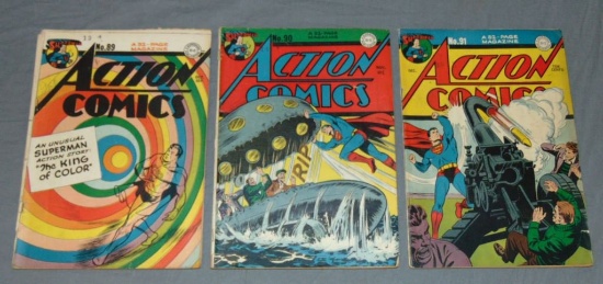 Action Comics. 89-91