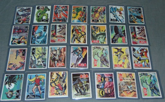Vintage 1966 Topps Batman Card Lot