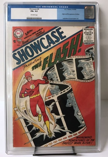 DC, Showcase #4, CGC 6.5, Origin of Flash