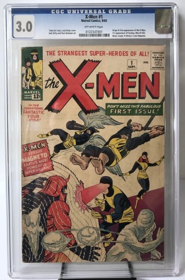 Marvel, X-Men #1, CGC 3.0