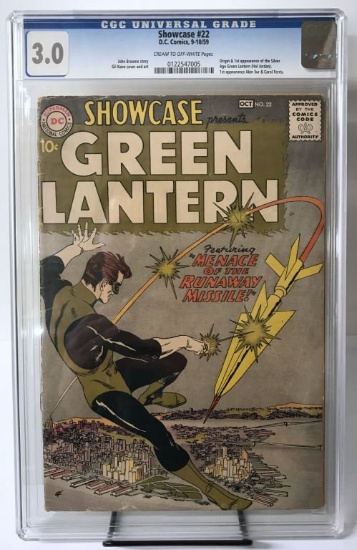 DC, Showcase Green Lantern #22, CGC 3.0