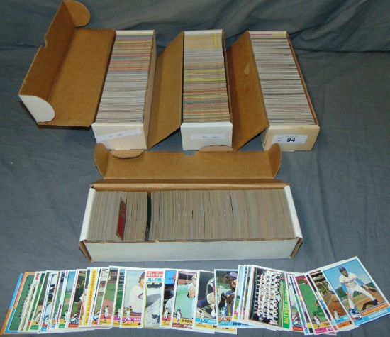 1970's Baseball and Hockey Card Lot.