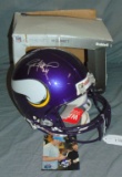 Brett Favre Autographed Minnesota Vikings Helmet