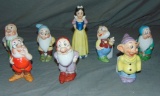 Snow White and Dwarfs Toothbrush Holders.