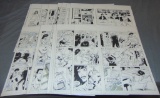 Action Comics. Original Art. (20) Pages.