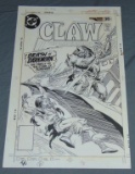 Joe Kubert. Claw the Unconquered. Cover Art,