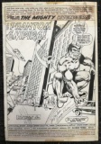 1975 Avengers #141 Splash Pg Signed George Perez