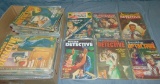 Detective Pulp Magazine Lot.