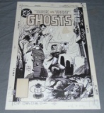 Joe Kubert. Original Cover Art. Ghosts.