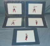 Animation Lot. Five Pieces Taarna.