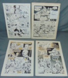 Original Comic Book Page Lot.