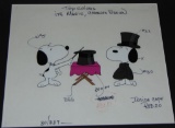1981 Peanuts Snoopy Animation Cel