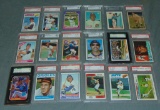 Graded Baseball Card Lot.