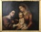 19th Century Religious Oil on Canvas.