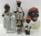 Black Americana Porcelain Lot.