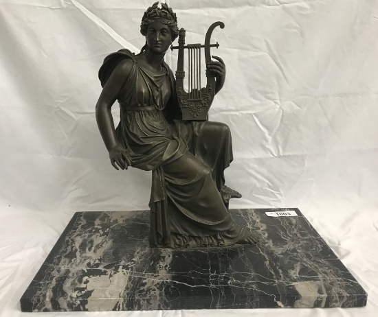 Bronze Woman With Lyre.