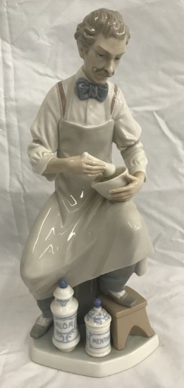 Lladro Pharmacist Porcelain Figurine.