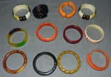 Fine Vintage Bracelets. Lot of 12.