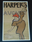 Harpers Poster. August 1895.