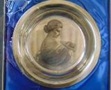 Franklin Mint Sterling silver mothers Day Plate
