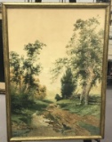 Howell Wilson  (19/20th century) Watercolor.