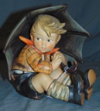 Hummel Figurine. Large Umbrella Boy.