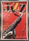 1980's French Jazz Festival Poster