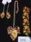 Napier. Bracelet, Pendant/Brooch and Earrings