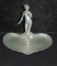 Art Nouveau Figural Pewter Dish, Achille Gamba