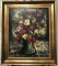 Georges Vasseur, Floral Oil on Canvas Painting