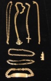 14 K Gold Jewelry Lot.