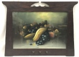 Albert Glatthaar, Fruit Still Life, Pastel