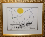 Pablo Picasso, Hand Signed & Numbered Color Litho