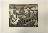 Warrington Colescott, Etching 