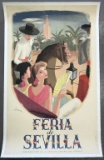 Feria de Sevilla, Spain Travel Poster