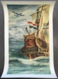 Flying Dutchman, KLM Royal Dutch Airlines Poster