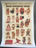 1983 Beary Important Bears Poster