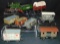 9Pc Mostly Bing English Outline Trains