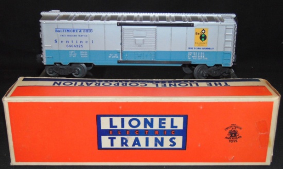 Nice Boxed Lionel 6464-325 Sentinel Boxcar