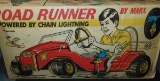 Rare Boxed Marx Road Runner Pedal Car