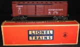 Scarce Boxed Lionel 6468 Tuscan B&O Boxcar