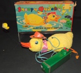 Boxed R/C Battery Op Snoopy Quacky Duck, Japan