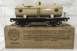 Clean Boxed Lionel 215 Ivory Sunoco Tank Car