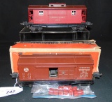 Clean Late Lionel 3814 & 2817 Freight Cars