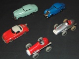 (5) Windup Schuco Micro Racers
