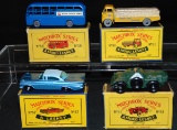 4 Boxed Matchbox Vehicles